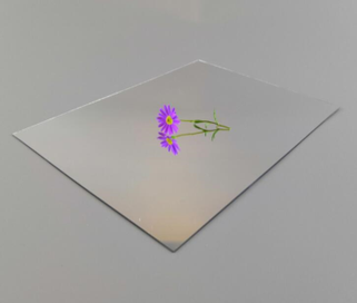 Folha acrílica do espelho de sentido único