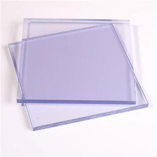 Folha rígida de PVC transparente