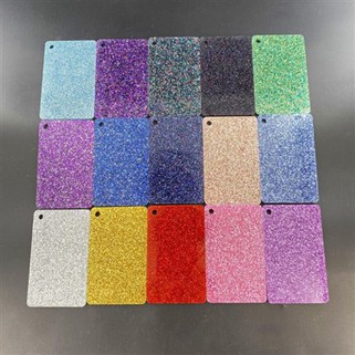 Folha de plexiglass com brilho de 3 mm